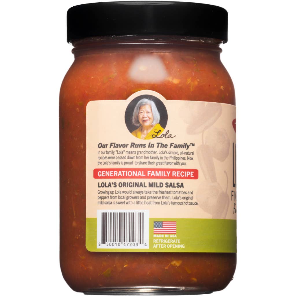 Lola's Mild Salsa 16 oz - Mild
