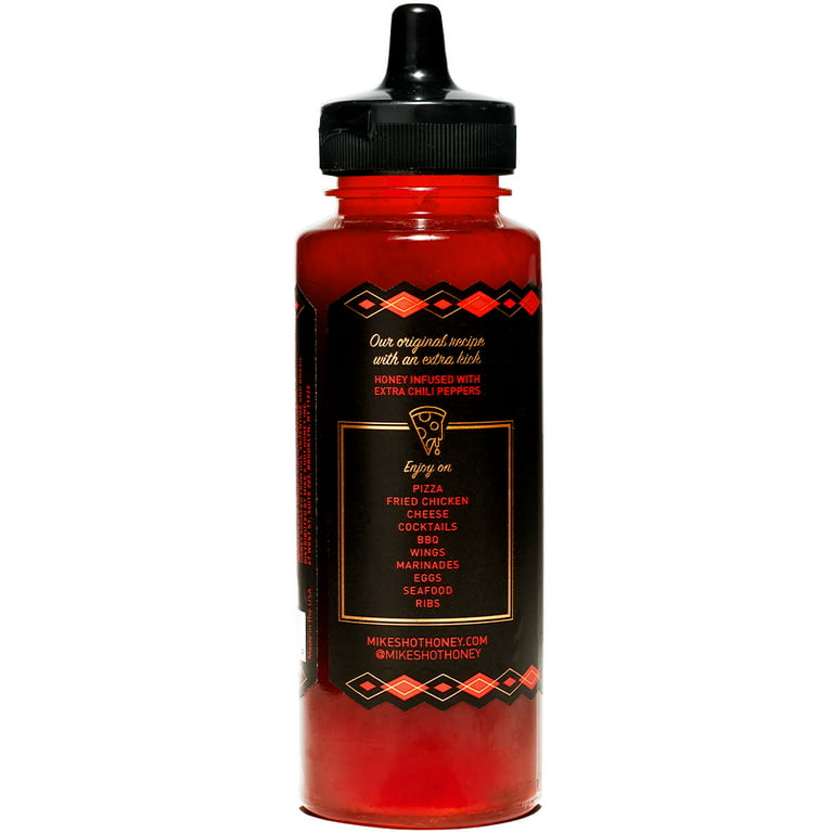 Mike's Hot Honey Extra Hot Honey, 12 oz SlobsRus BBQ