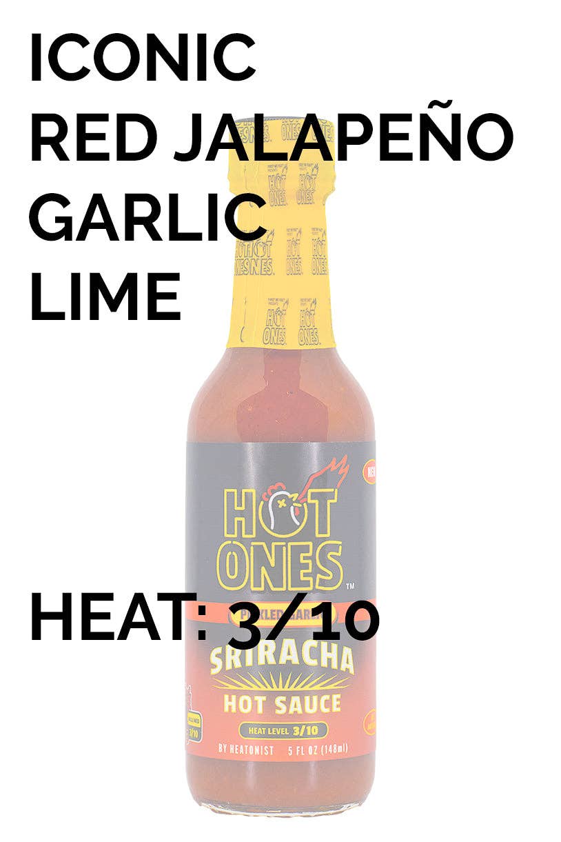 Pickled Garlic Sriracha | Hot Ones Hot Sauce Heatonist