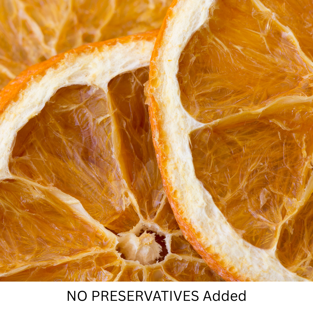 Dehydrated Orange Slices – All-Natural & Preservative-Free | Perfect for Tequila & Mezcal Cocktails, Tea, Baking, Garnishes & Décor MI AMOR FOODS INC