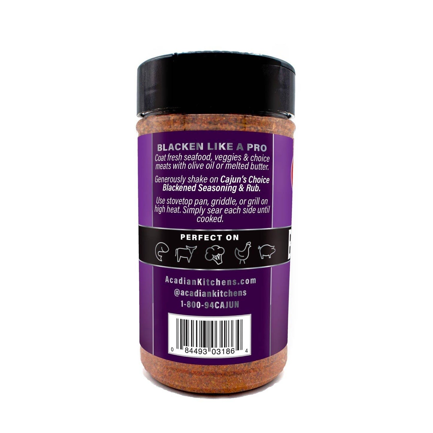 Blackened Seasoning & Rub 6.5 oz.