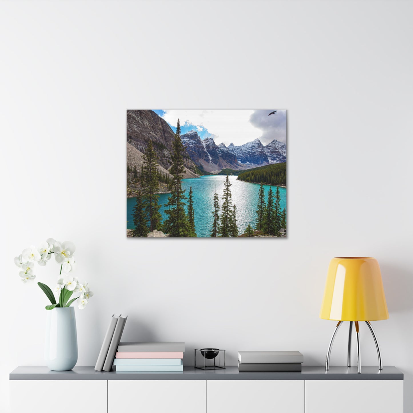 Moraine Lake Alberta Canvas Gallery Wraps