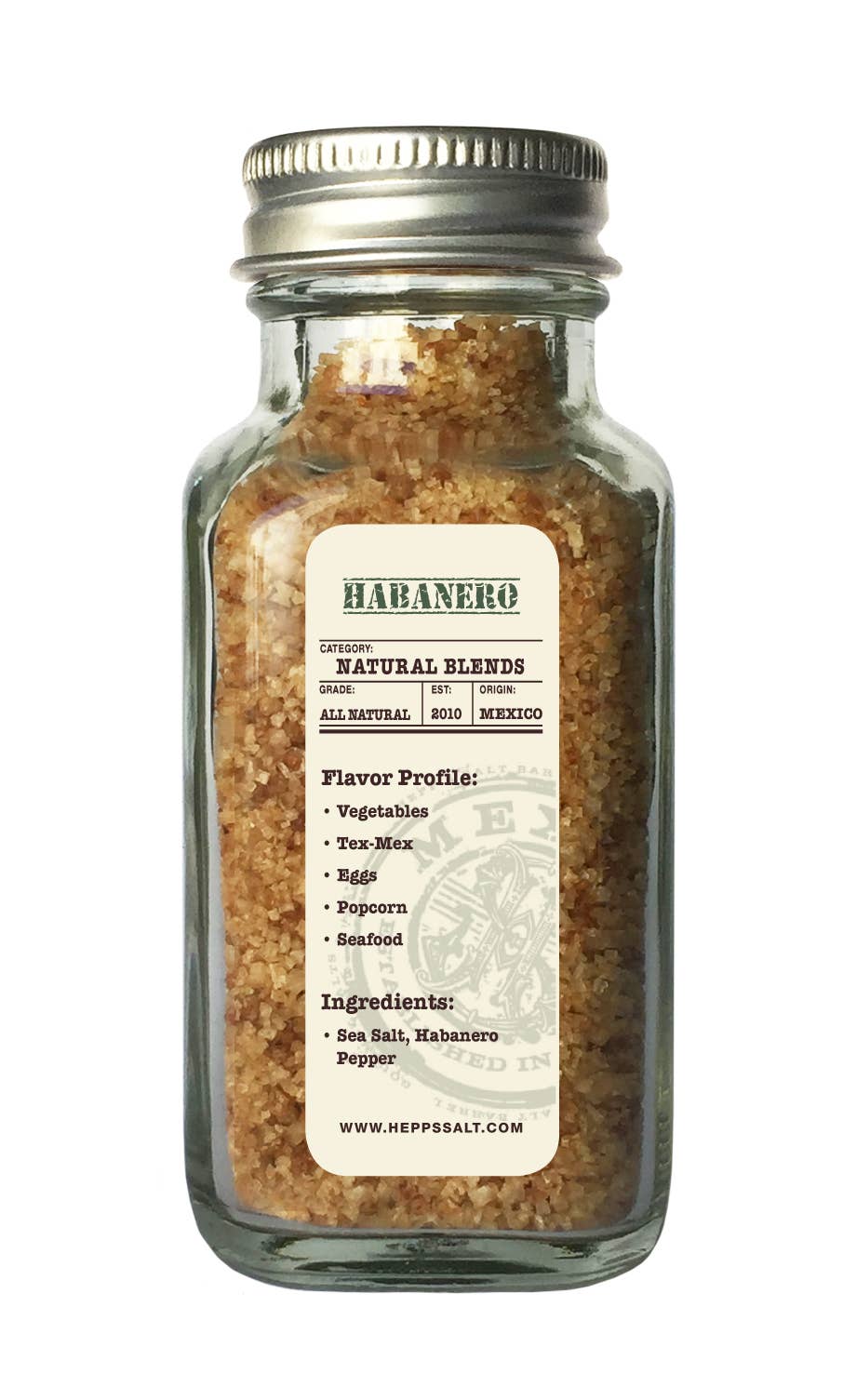 Habanero Sea Salt HEPP'S Salt Co.