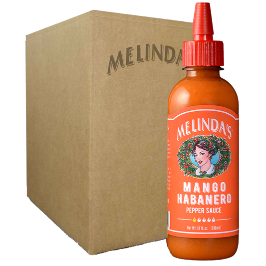 Melinda's Mango Habanero Pepper Sauce, Squeeze Bottle