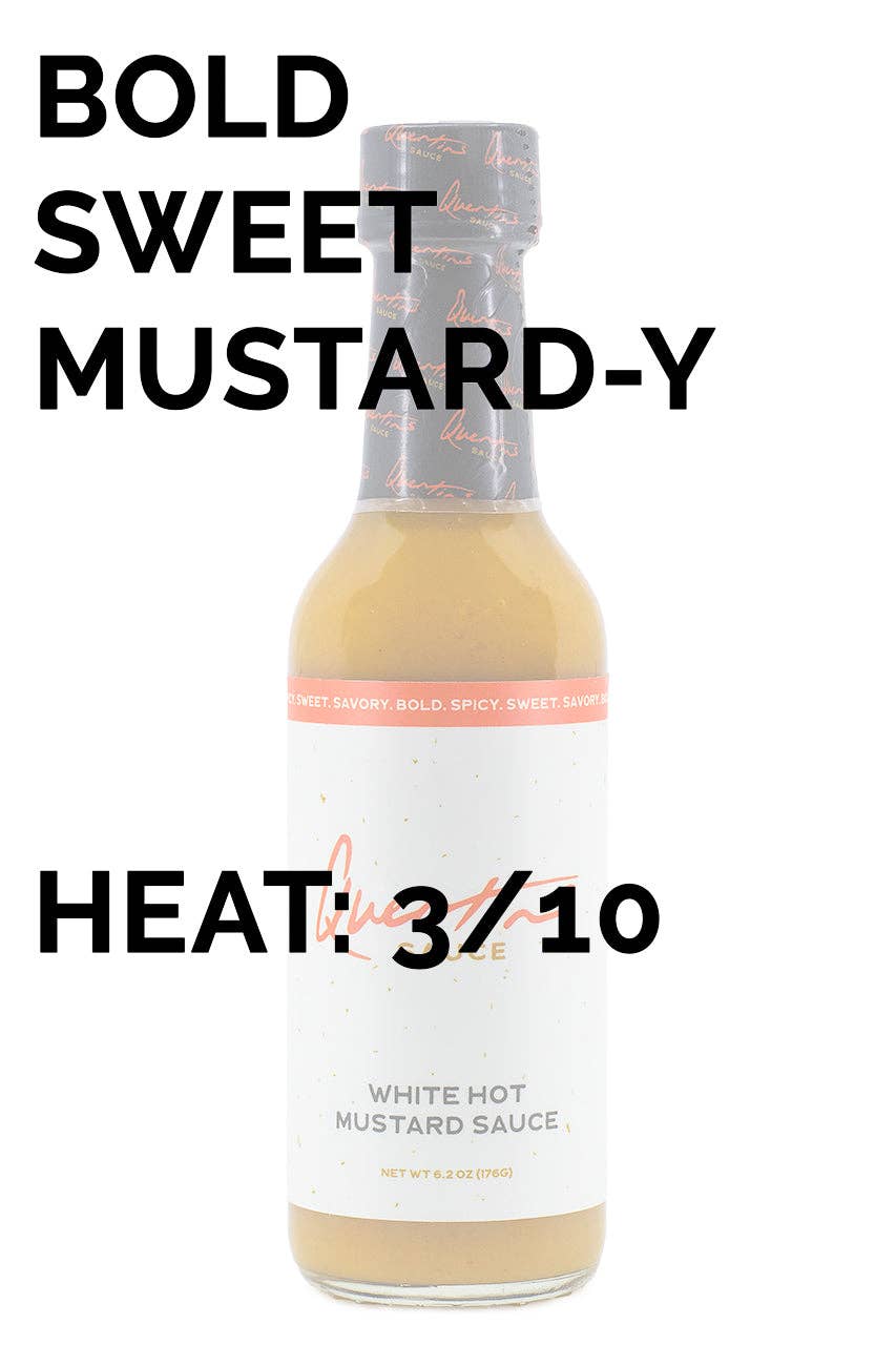 White Hot Mustard Sauce | Quentin's Sauce Heatonist