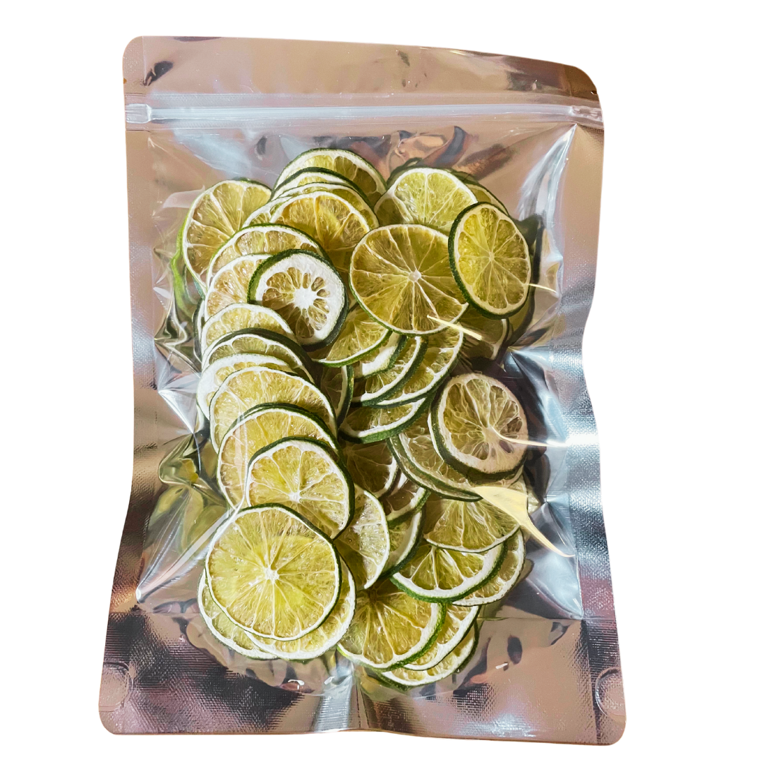Dehydrated Lime Slices – All-Natural & Preservative-Free | Perfect for Tequila & Mezcal Cocktails, Tea, Baking, Garnishes & Décor MI AMOR FOODS INC