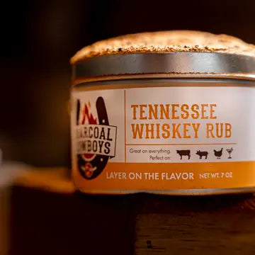 Charcoal Cowboys Tennessee Whiskey Rub