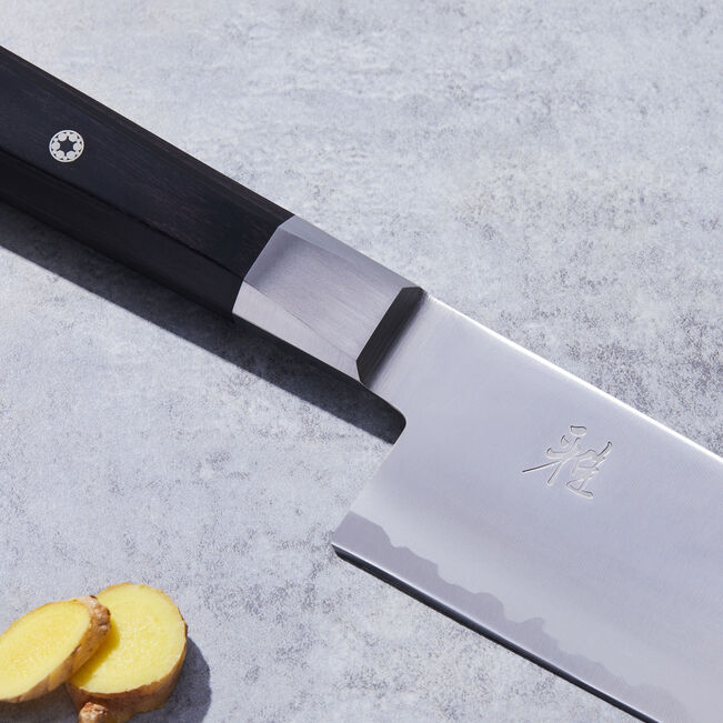 MIYABI 4000 FC 9.5-Inch Gyutoh Knife – Black Handle Ginza Steel