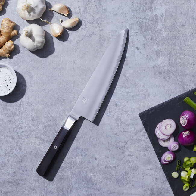MIYABI 4000 FC Series 8-Inch Gyutoh Knife – Black Handle Ginza Steel