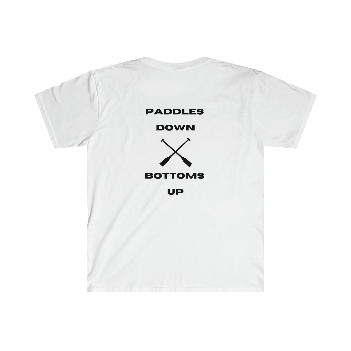 Unisex Softstyle T-Shirt - Paddles Down Bottoms Up