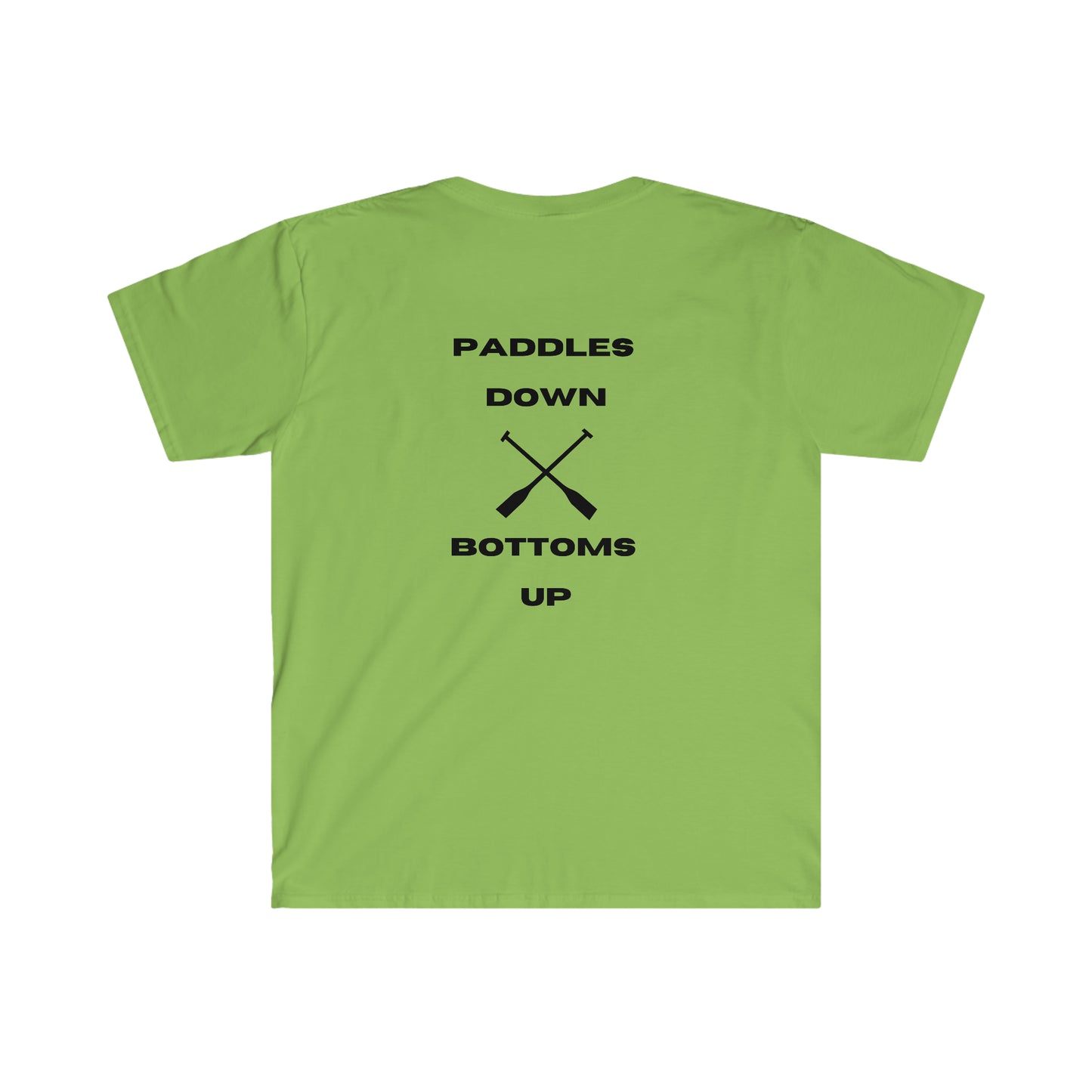 Unisex Softstyle T-Shirt - Paddles Down Bottoms Up