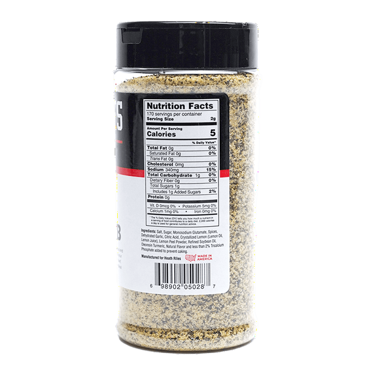 Heath Riles Simple Citrus Barbecue Rub, 12 oz SlobsRus BBQ