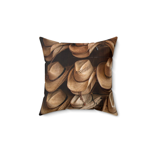 Spun Polyester Square Pillow