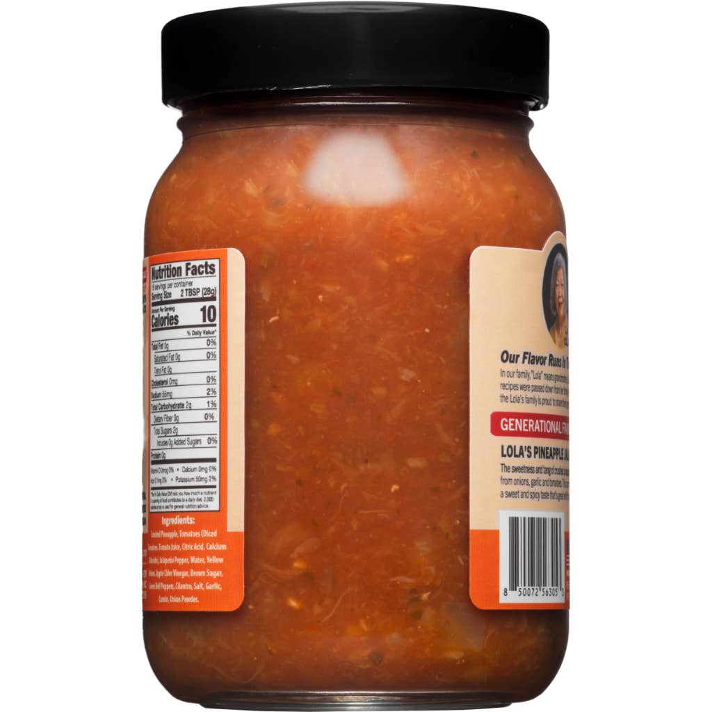 Pineapple Jalapeño Salsa 16 oz - Mild