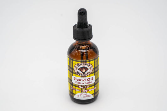Unruly Beard Beard Oil - No. 10 Citrus