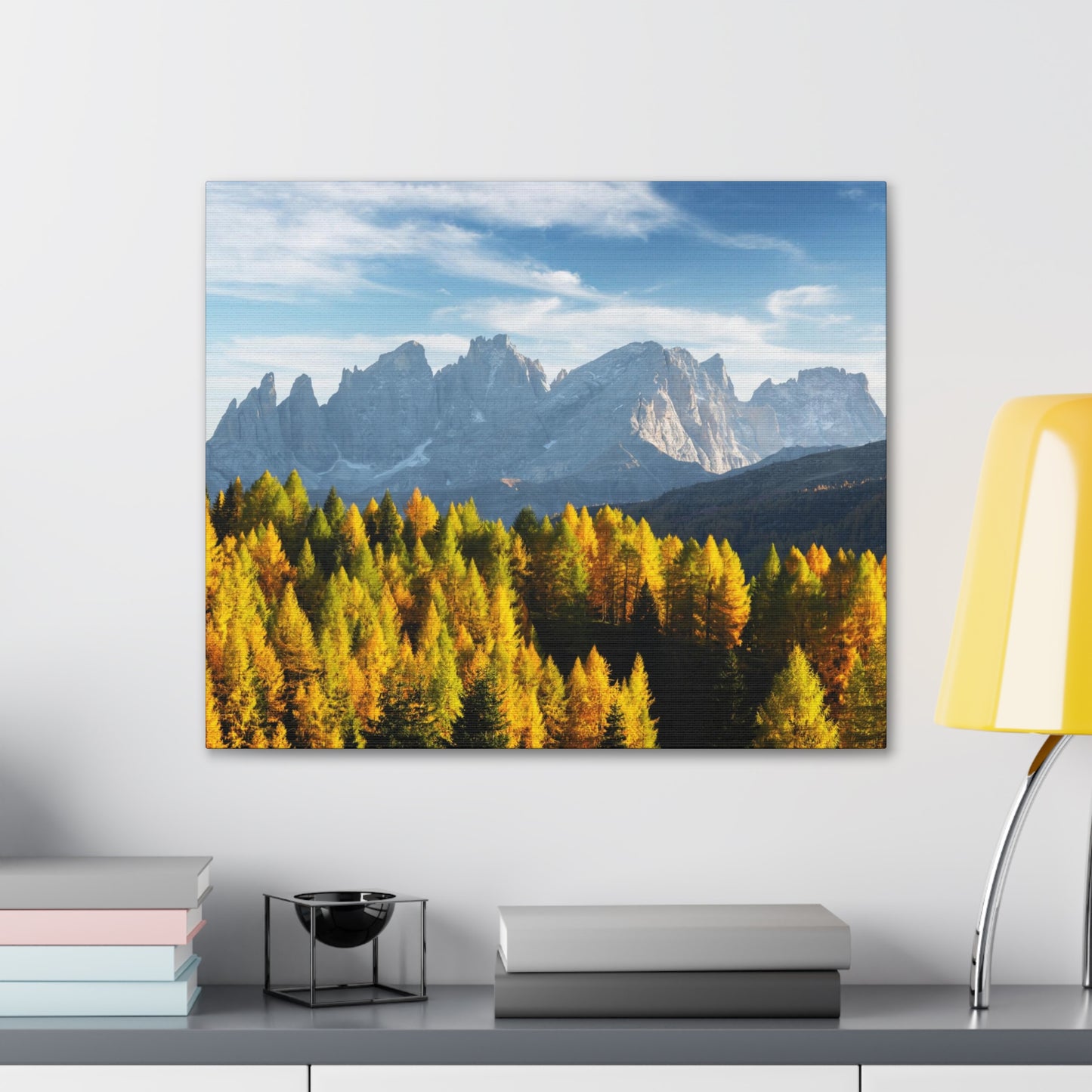 Incredible Fall View Valfred Valley Italy - Canvas