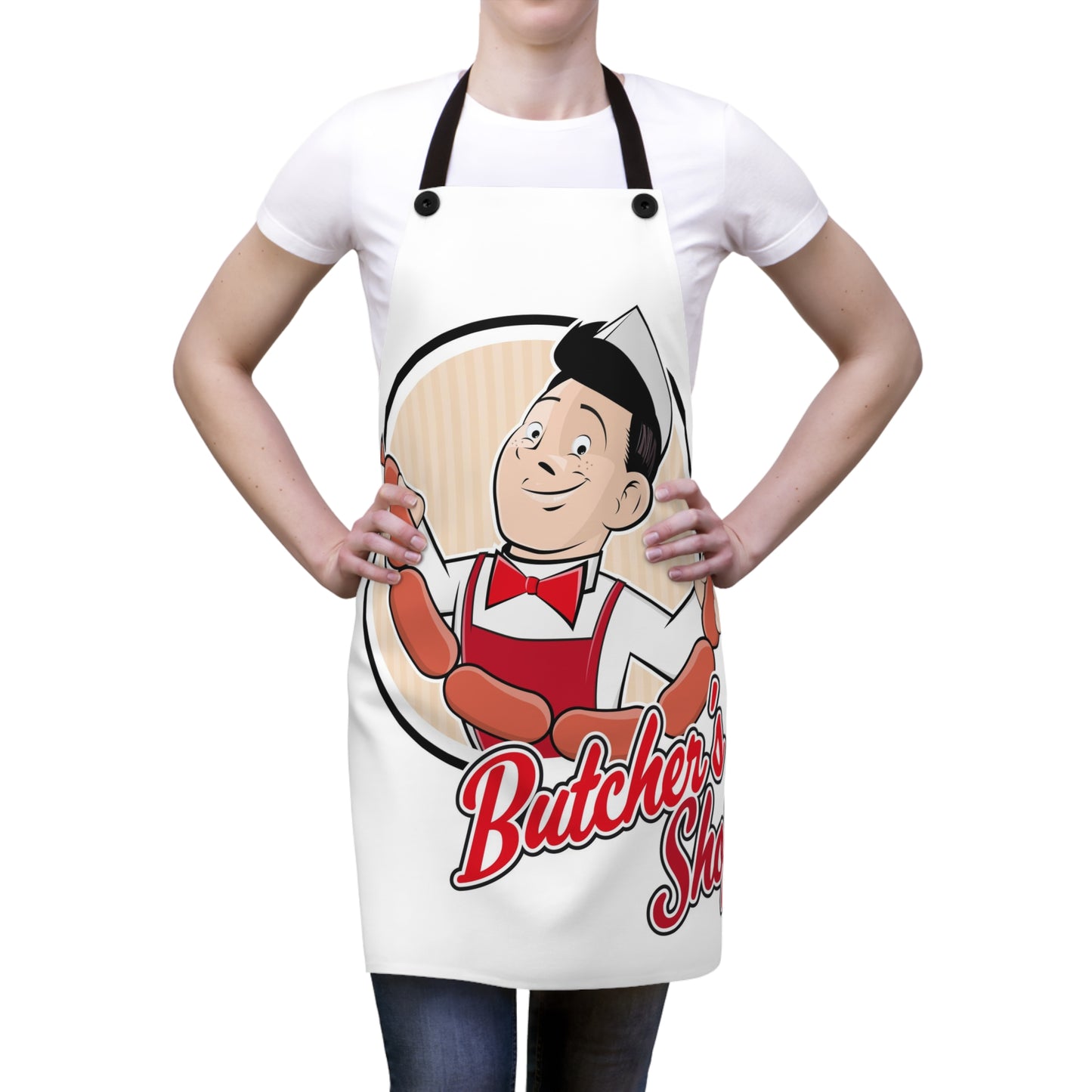 Butcher Shop Apron (AOP)