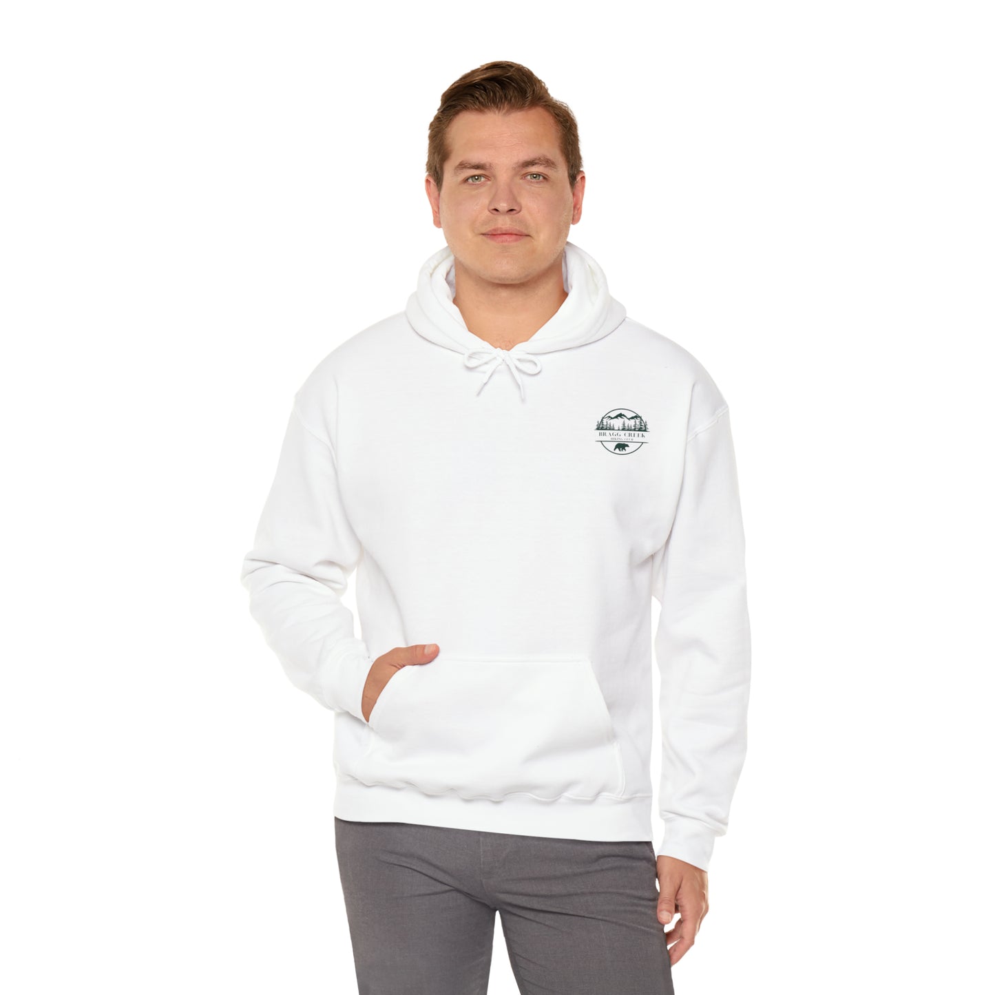 Bragg Creek Hiking Club - Unisex Heavy Blend™ Hooded Sweatshirt