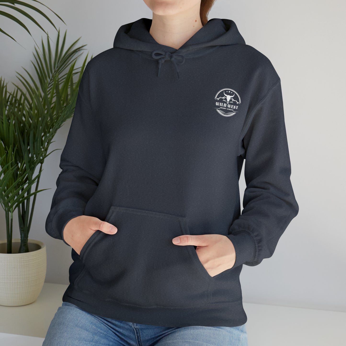 Wild West - Calgary Alberta -Unisex Heavy Blend™ Hooded Sweatshirt