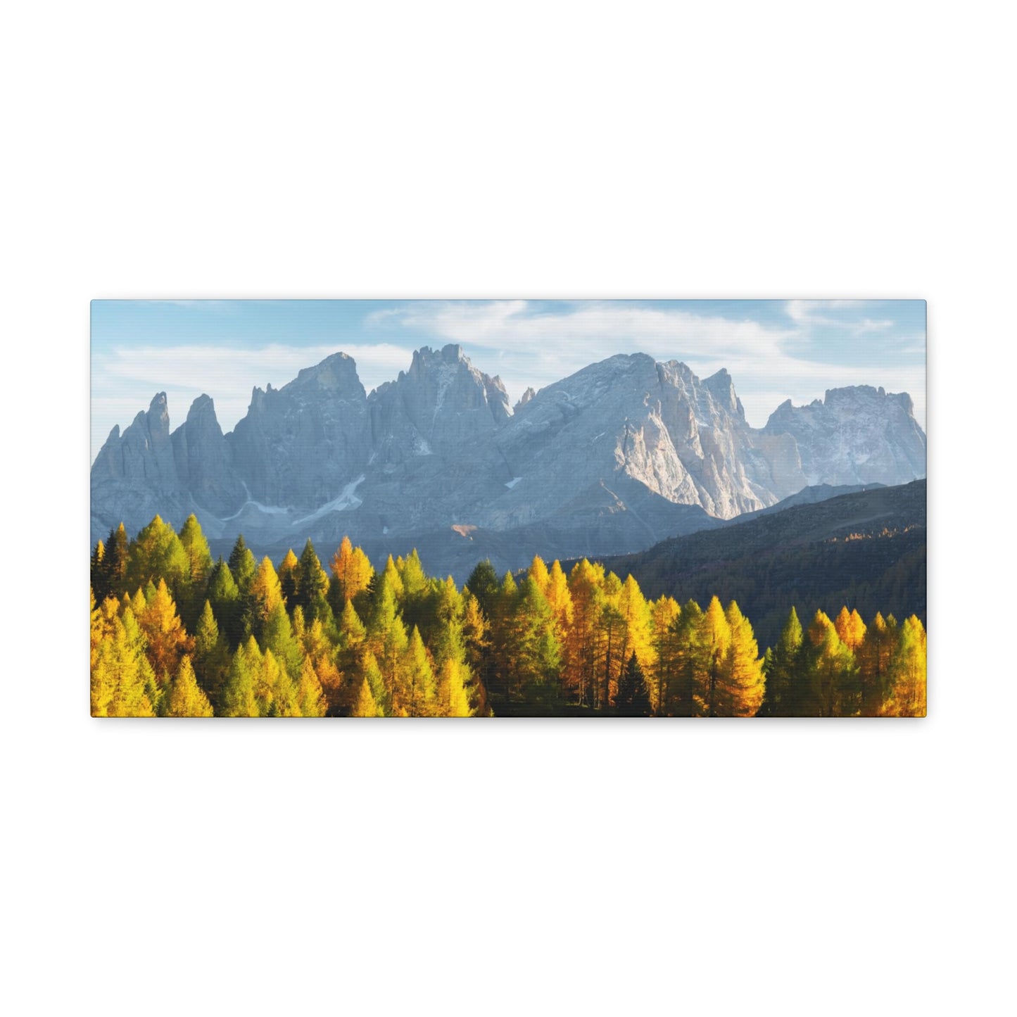 Incredible Fall View Valfred Valley Italy - Canvas