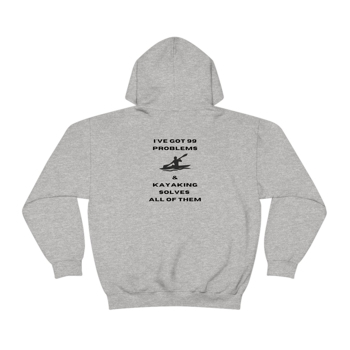 Unisex Heavy Blend™ Hooded Sweatshirt - 99 Problems - Kayak