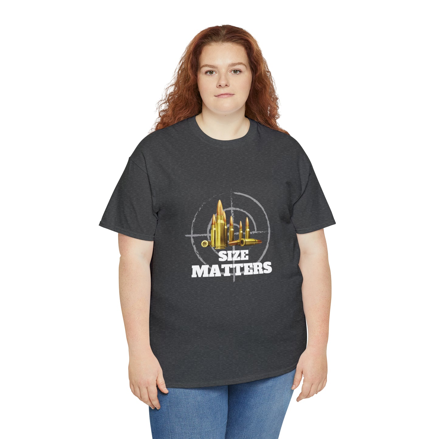 Size Matters - Unisex Heavy Cotton Tee