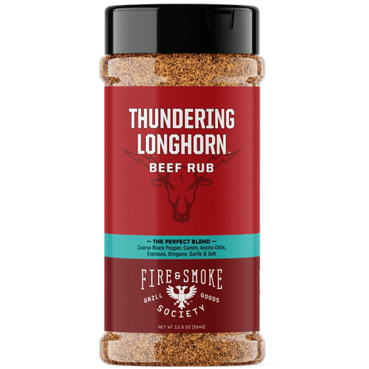 Fire & Smoke Society THUNDERING LONGHORN Beef Rub 12.5oz