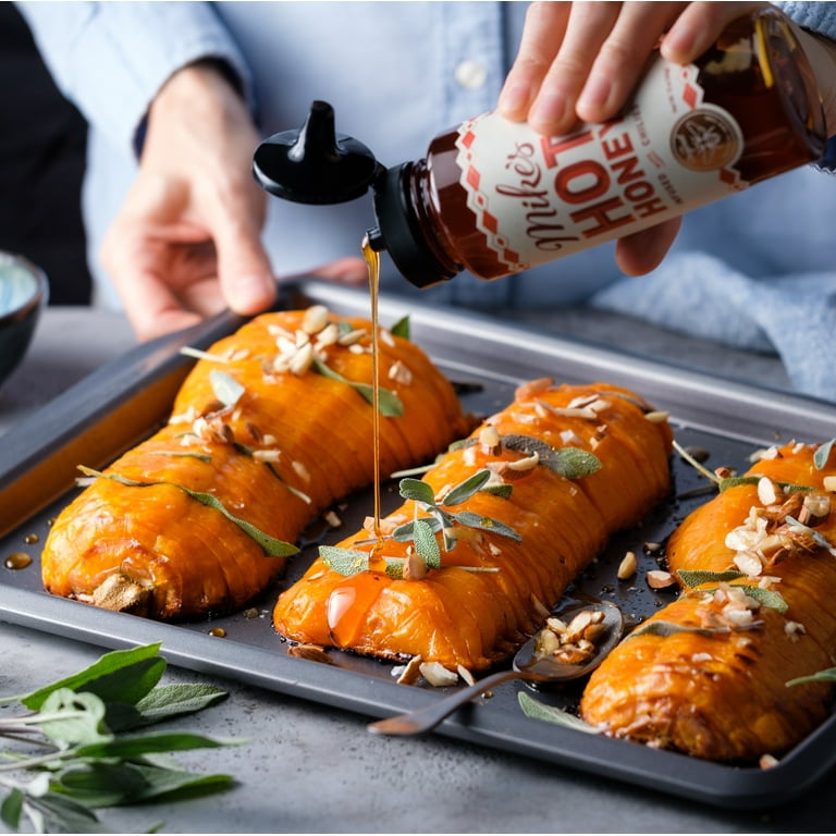 Mike's Hot Honey 12 oz Bottle, Infused with Chili Peppers SlobsRus BBQ