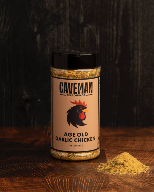 Caveman Seasoning Age Old Garlic Chicken Caveman Seasonings