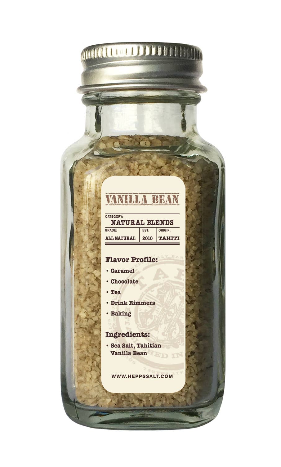 Vanilla Bean Sea Salt HEPP'S Salt Co.