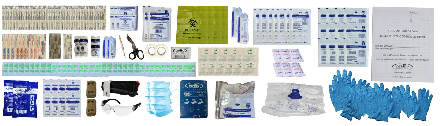 BC CSA Z1220 Intermediate Medium First Aid Kit – Bulk in Soft Pack Bag