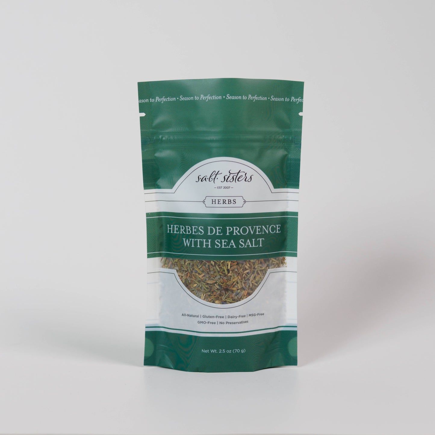 Salt Sisters Herb & Salt Blend - Herbes de Provence w/ Sea Salt - 2.5 oz Salt Sisters