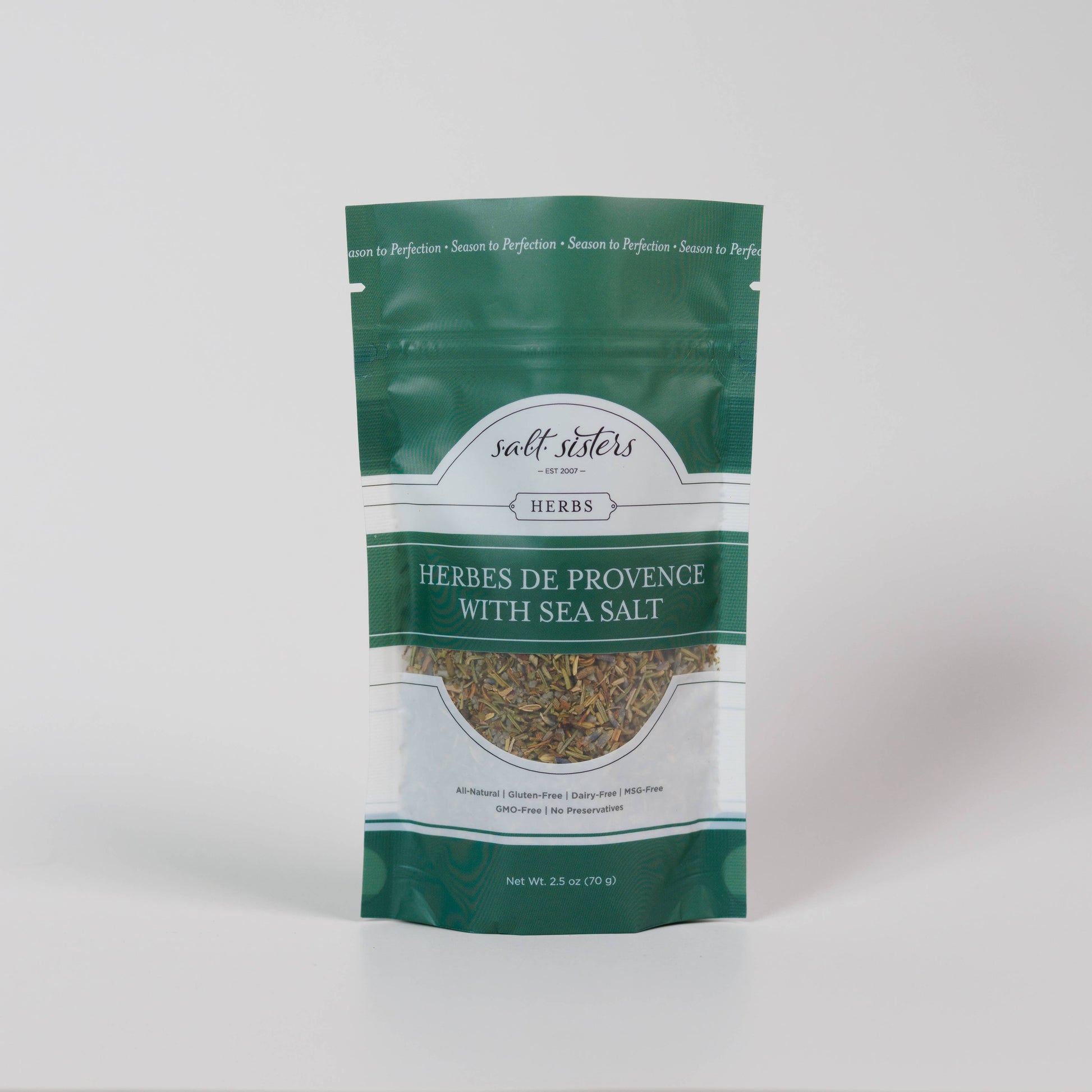 Salt Sisters Herb & Salt Blend - Herbes de Provence w/ Sea Salt - 2.5 oz Salt Sisters