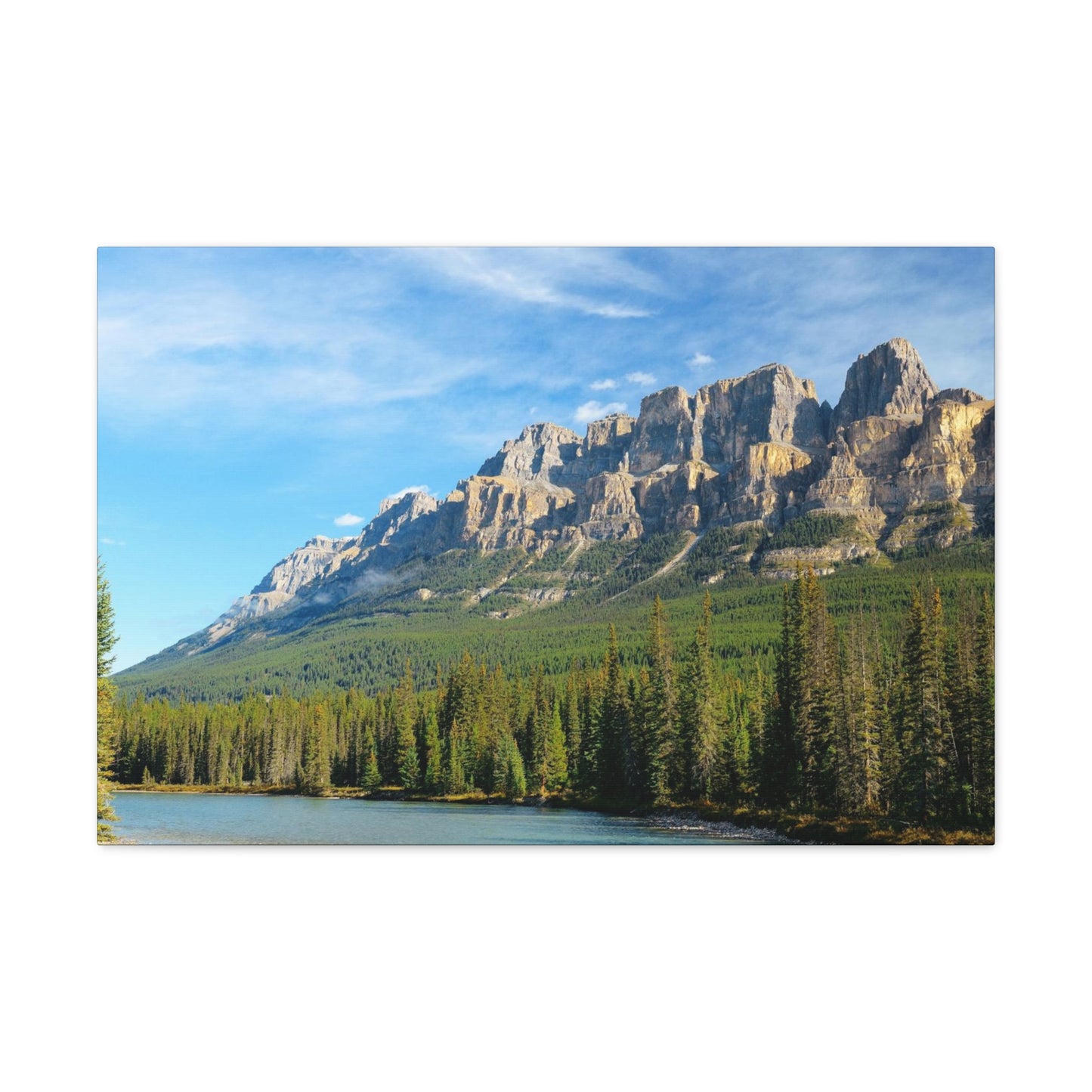 Castle Mountain Alberta Canvas Gallery Wraps