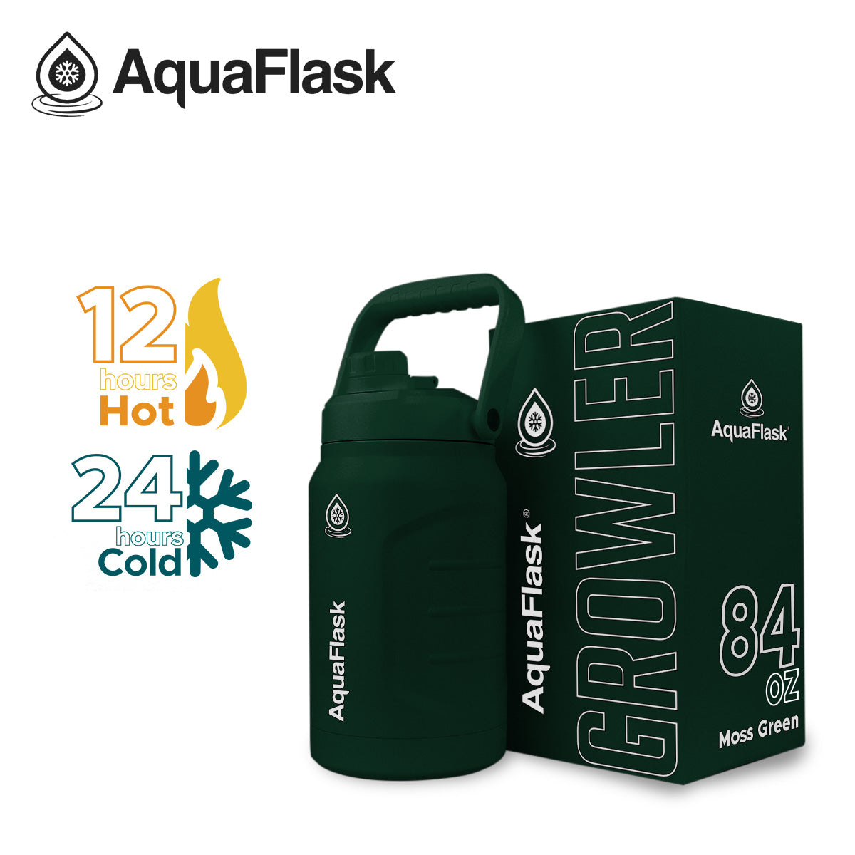AquaFlask Original Vacuum Insulated Water Bottles 2484 ml (84oz) aquaflaskcanada