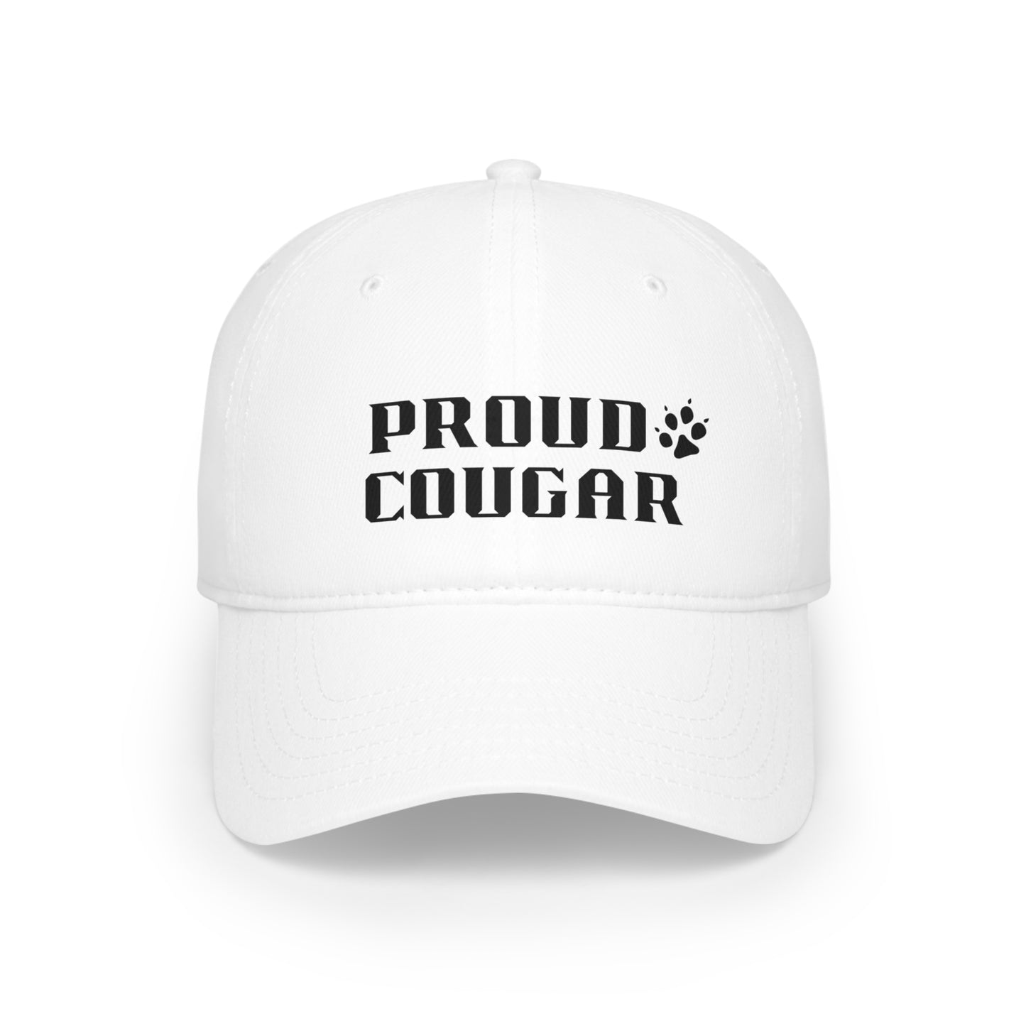 Low Profile Baseball Cap - Proud Cougar