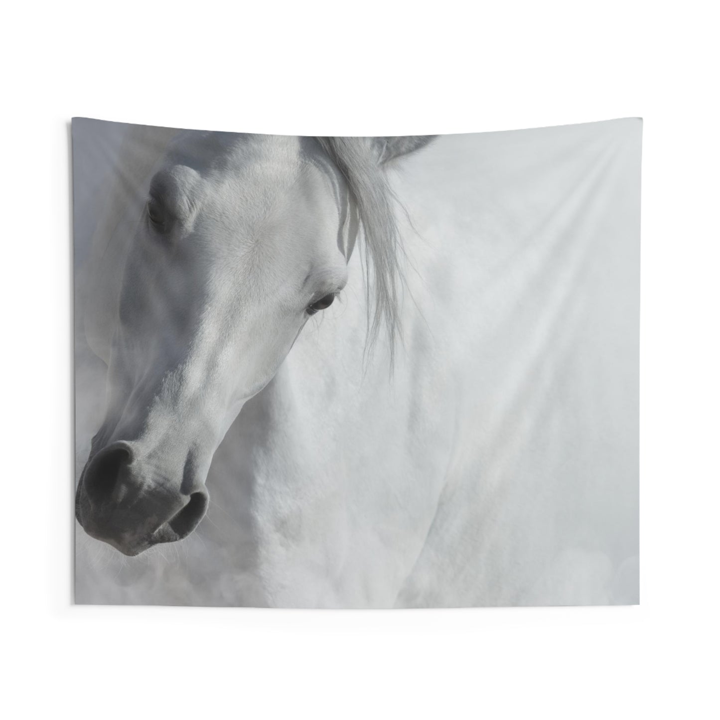 White Horse Indoor Wall Tapestries