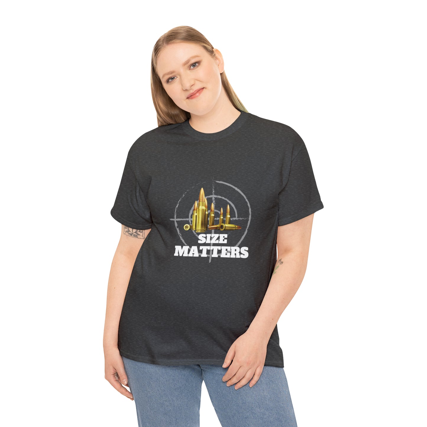 Size Matters - Unisex Heavy Cotton Tee