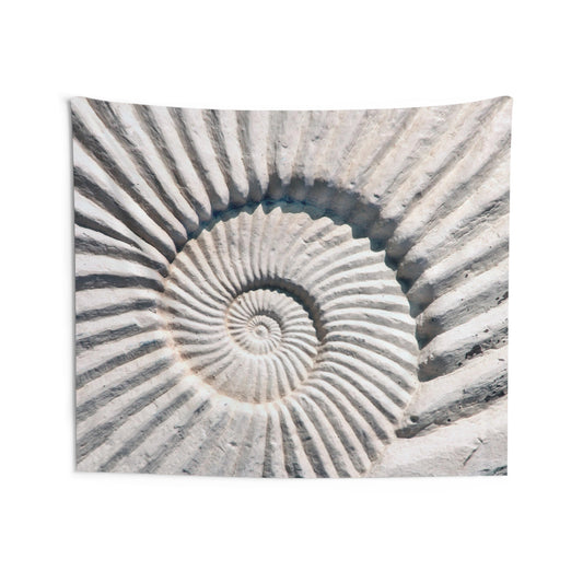 Ammonite Indoor Wall Tapestries