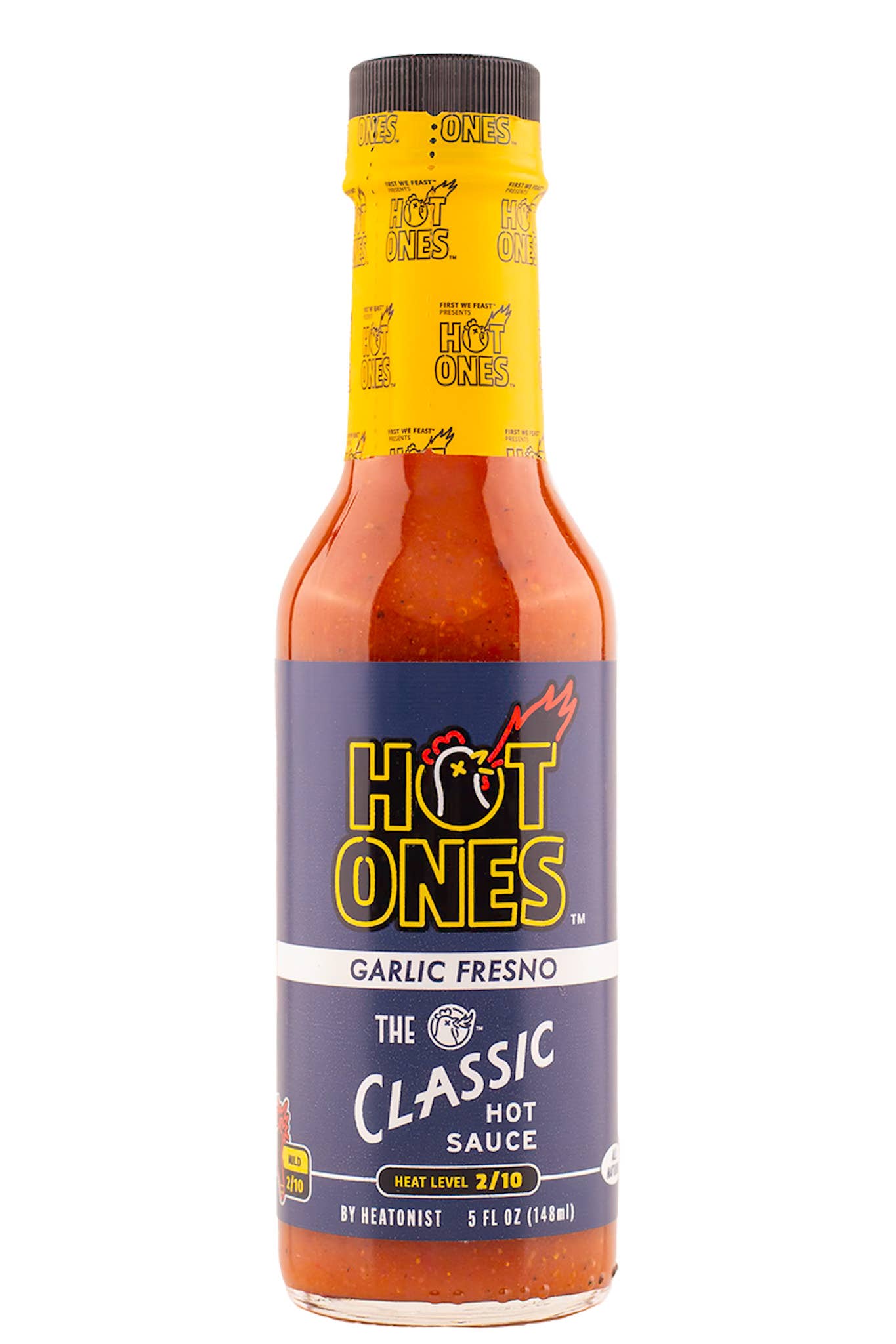 The Classic Hot Sauce Garlic Fresno | Hot Ones Hot Sauce