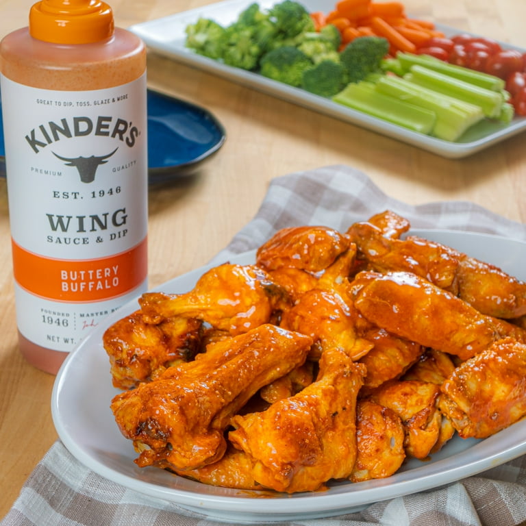 Kinder's Buttery Buffalo Wing Sauce 14.2oz SlobsRus BBQ