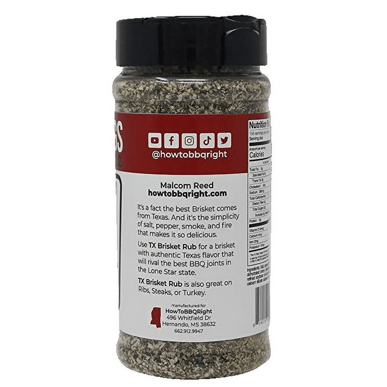Killer Hogs TX Brisket Rub 11 oz SlobsRus BBQ