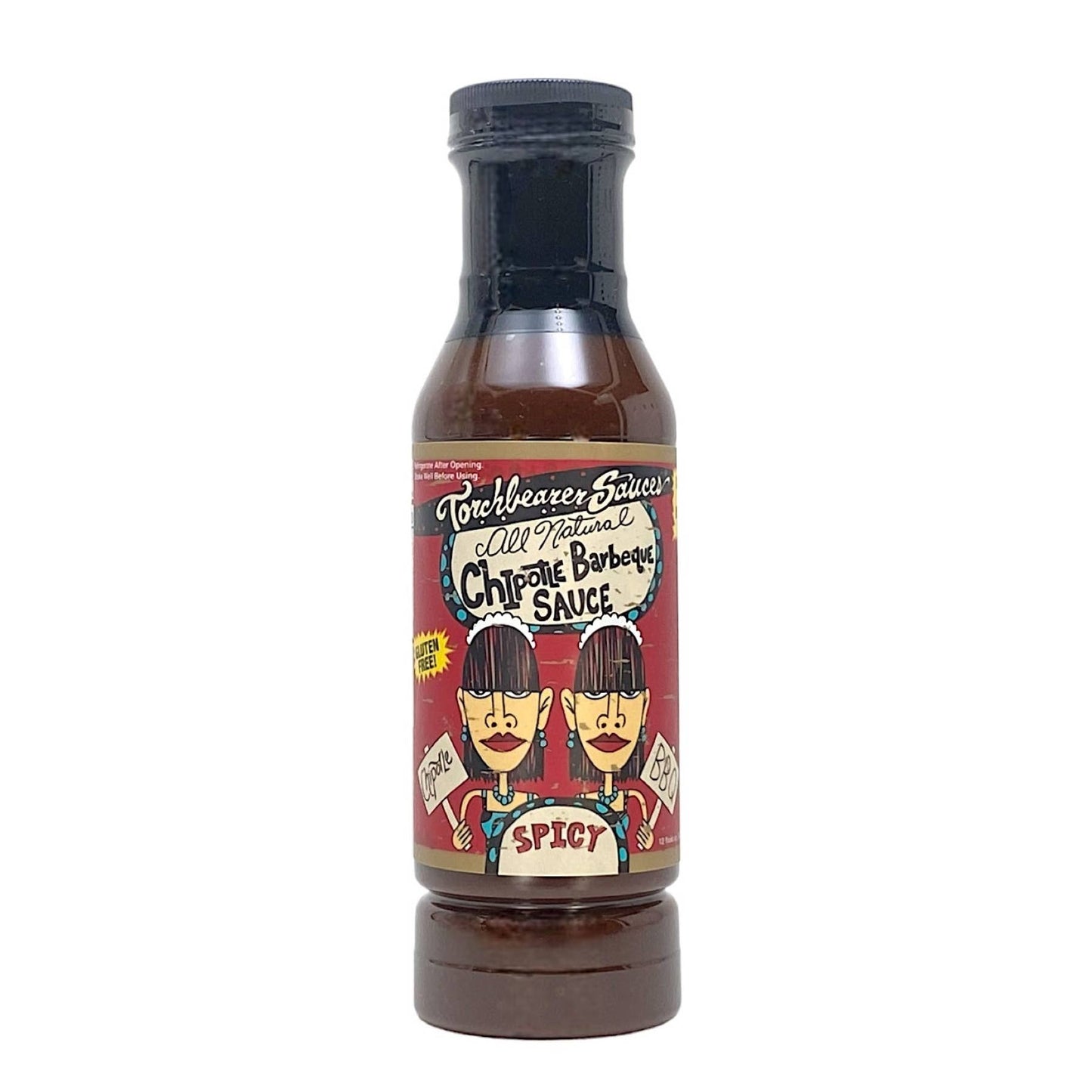 Torchbearer Chipotle BBQ | 12oz Bottle | Spicy n Smokey BBQ | Heat 3/10
