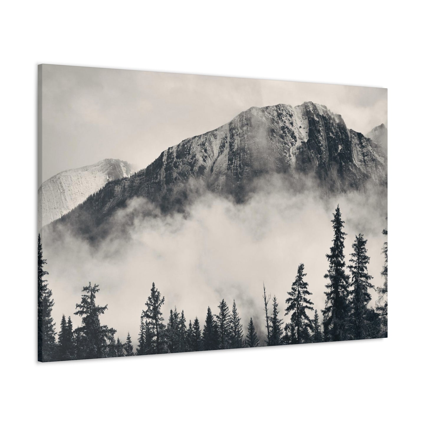 Banff National Park Smoky Mountains - Canvas