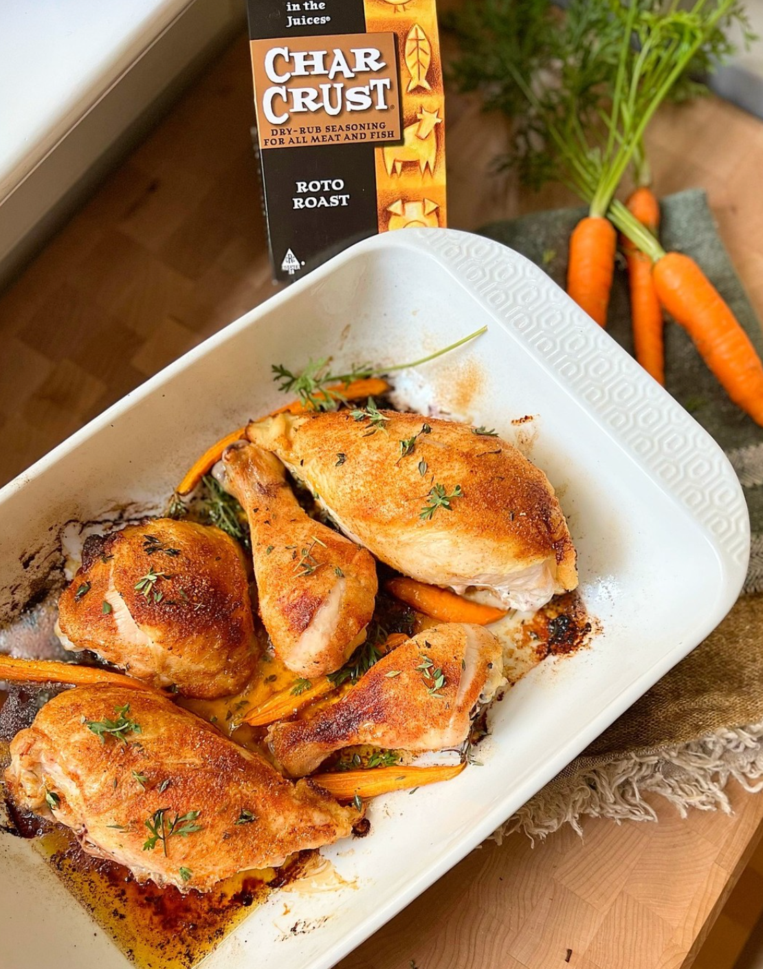 Char Crust Dry-Rub Seasoning Rotisserie Roast (6 pack)