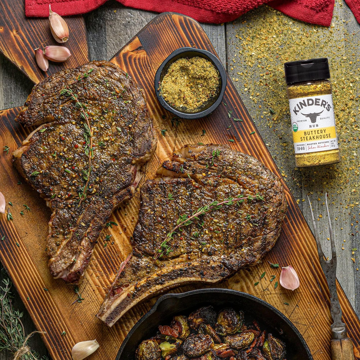 Kinder's Buttery Steakhouse Rub, 9oz SlobsRus BBQ
