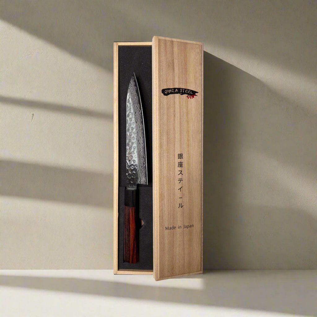 Amaya 180 - Gyuto/Chef Knife 180mm Blade Ginza Steel