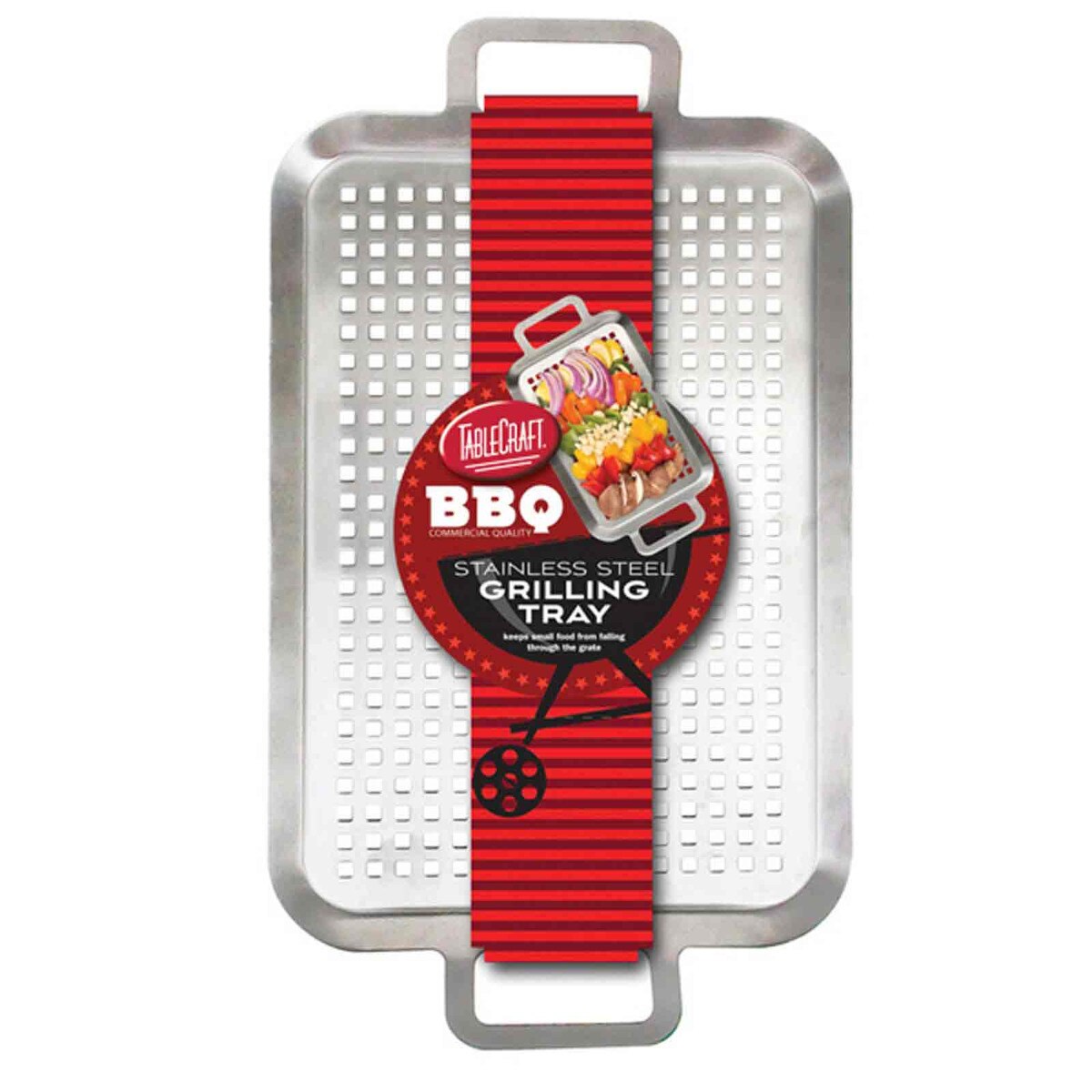 TableCraft Large Grilling Tray with Handles
