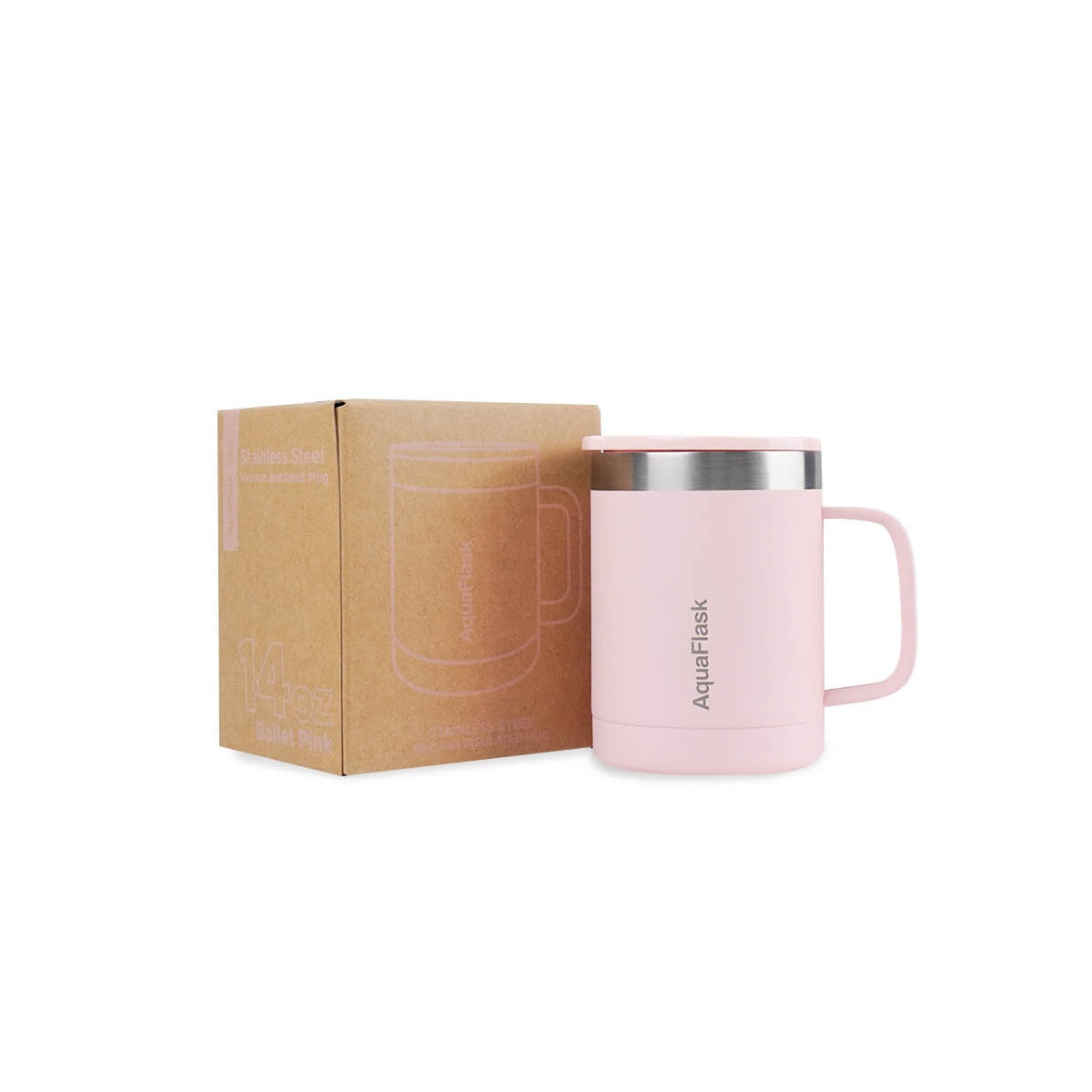 Aquaflask Thermal Insulated Lidded Mug With Handle 415ml (14 oz) aquaflaskcanada