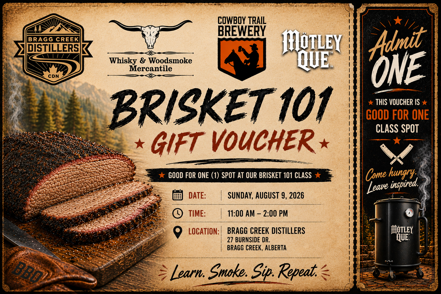 Brisket 101 Class with Motley Cue